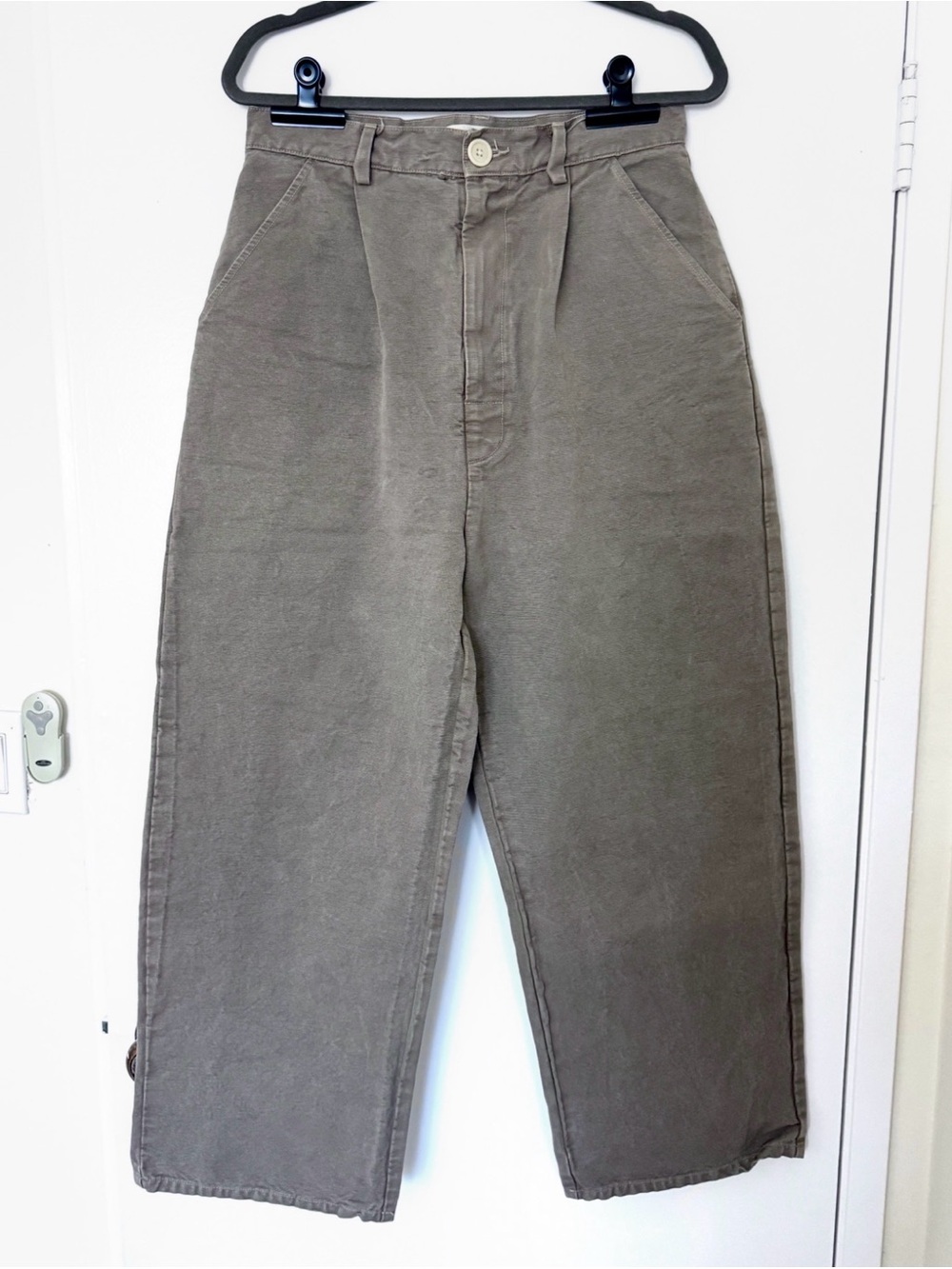 Rudy Jude Grosgrain Trouser - Sample - Size L - Sage/Gray - NWOT